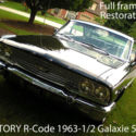 1963 1/2 FORD GALAXIE 500XL - RARE FACTORY R-CODE 427cid V8 2x4-BBL - FRAME-OFF!