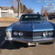 1963 Buick Riviera Blue