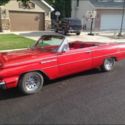 1963 Buick Skylark Convertible V8 4 speed Red with Red interior