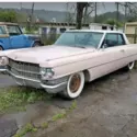 1963 Cadillac De Ville White RWD Automatic
