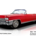 1963 Cadillac Eldorado Biarritz Frost Red Convertible 390 V8 4 Speed Automatic