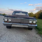 1963 Chevrolet Biscayne Sedan White