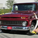 1963 CHEVROLET C-10 SHORT BED FLEETSIDE SHOW TRUCK 350/350 AIR PS PDB 100 PICS!