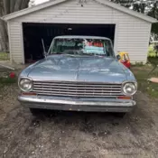 1963 Chevrolet Chevy II Sedan Blue 4dr