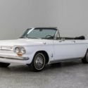 1963 Chevrolet Corvair  13059 Miles White Convertible 145ci 4-Spd Manual