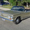 1963 Chevrolet Corvair Monza 900 57,562 Miles Gold Convertible Turbo 6 Cylnder 1