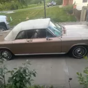 1963 chevrolet corvair monza convertible 102hp