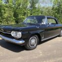1963 chevrolet Corvair Monza Spyder Turbo Charged 4spd Black 1 owner Video
