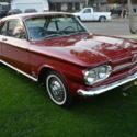 1963 Chevrolet Corvair Spyder 20,141 Miles Red 2 Door Sport Coupe 150 CID Flat 6