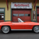 1963 Chevrolet Corvette 360hp Fuelie #&#039;s Match Riverside Red 57461 Miles Riversi