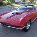 1963 CHEVROLET CORVETTE  49,268 Miles RIVERSIDE RED  two tops 4spd STUNNING!