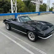 1963 Chevrolet Corvette Convertible Black stingray