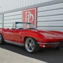 1963 Chevrolet Corvette Roadster, Resto-Rod, Victory Red on black