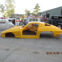 1963 Chevrolet Corvette split window vintage fiberglass replica body