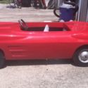 1963 Chevrolet Corvette Stingray Promotional Kiddie Car Barry Toycraft VERY RARE