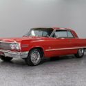 1963 Chevrolet Impala  76837 Miles Red Coupe 283ci 2-Spd Auto Powerglide