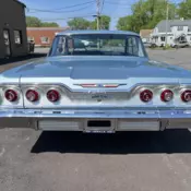 1963 Chevrolet Impala Sedan Blue Sport Sedan