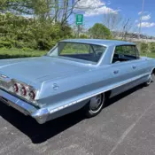 1963 Chevrolet Impala Sedan Blue