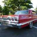 1963 Chevrolet Impala SS 409 - 4 speed - Red on Red - Body off restoration
