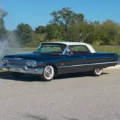 1963 Chevrolet Impala SS Dual Quad 409 Big Block Tuxedo Black