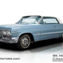 1963 Chevrolet Impala SS Silver Blue Hardtop 327 V8 2 Speed Automatic