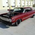 1963 Chevrolet Impala SS Supercharged 461 BB Pro Street Muscle Rod Classic WOW !