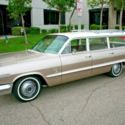 1963 CHEVROLET IMPALA WAGON 409 AUTO AIR CONDITIONING 9 PASSENGER