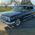 1963 Chevrolet Impala Wagon, Factory A/C, PS, PB, PW, Power Seats 6266 Miles Bla