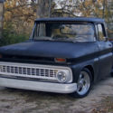 1963 Chevy C-10 partially restored and customized. Short wheel base step side.
