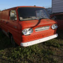 1963 Chevy Corvair Greenbrier Panel van series 95 6 door Corvan Fire Dept. van