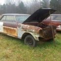 1963 Chevy II Nova SS. Needs complete restoration.