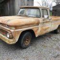 1963 Chevy truck lwb Big back glass, Original.