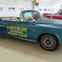 1963 Chrysler 300 Pace Car 39227 Miles Teal 2 Door Convertible 383 Automatic