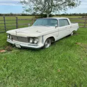 1963 Chrysler Imperial Sedan White