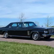 1963 Chrysler New Yorker Deluxe Sedan Formal Black 413ci V8 Auto 38k Miles AC !