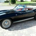 1963 convertible. Black on red. 327/340 four speed. NCRS top flight.