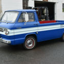 1963 CORVAIR 95 RAMPSIDE HALF-TON PICKUP IN EX. COND. 4-SPEED (video)