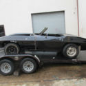 1963 CORVETTE CONVERTIBLE ROLLING PROJECT FACTORY BLACK RESTO MOD STING RAY!!