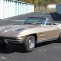 1963 Corvette Convertible Saddle/Saddle 4-Speed 2 Tops NOM