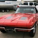 1963 CORVETTE NUMBERS MATCHING PS 4 SPEED RIVERSIDE RED ON RED VERY ORIGINAL