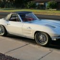 1963 corvette Rare 327 360hp Fuel injected roadster White Red interior 60K miles