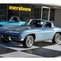1963 Corvette Split Window Coupe - Silver Blue, Matching Numbers 327, Older Rest