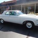 1963 Dodge 330 Polar white Cross Ram Push Button car