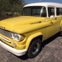 1963 Dodge D-100 Town Wagon Panel Truck (Yellow & White).... Great Inside & Out!