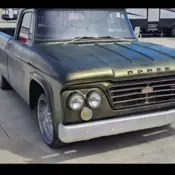 1963 Dodge D150 Pickup Grey D100 Sweptline