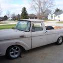 1963 Ford F-100 Unibody Pick Up Rat Rod Hot Rod Project