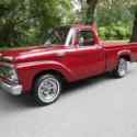 1963 Ford F100  3814 Miles Maroon PICKUP 0 Manual