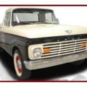 1963 Ford F100 Custom &#034;4-Wheel Drive&#034; Pickup 62423 Miles Corinthian White & Rave