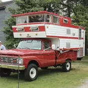 1963 Ford F100 Pickup & 1963 Del Rey Sky Lounge Camper!
