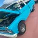 1963 Ford F100 Pickup Blue RWD Automatic short bed